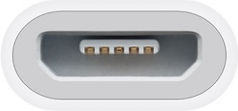 MAX Μετατροπέας micro USB female σε Lightning male Λευκό 1τμχ CO2-0086