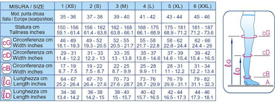 Scudotex Καλσόν Διαβαθμισμένης Συμπίεσης 18-21 mmHg Μπεζ