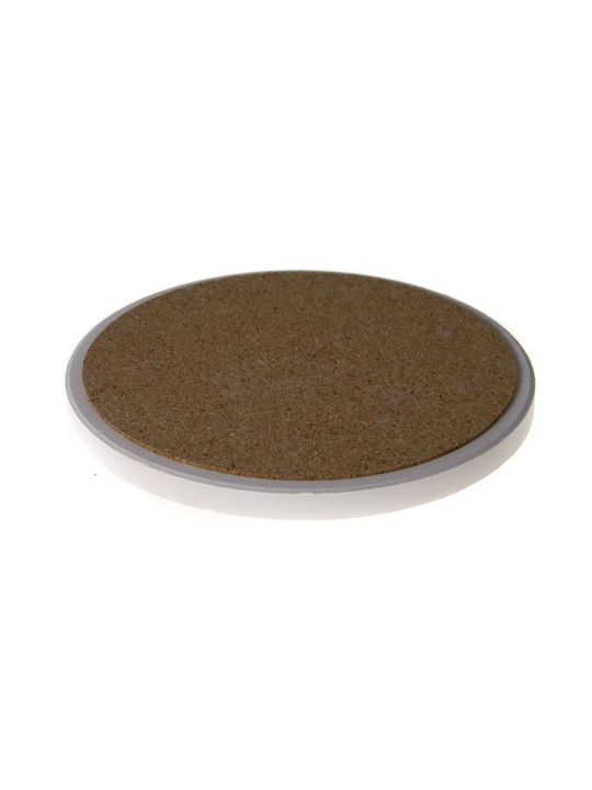Viosarp Round Coaster Ceramic with Stand Multicolour 10cm 1pcs