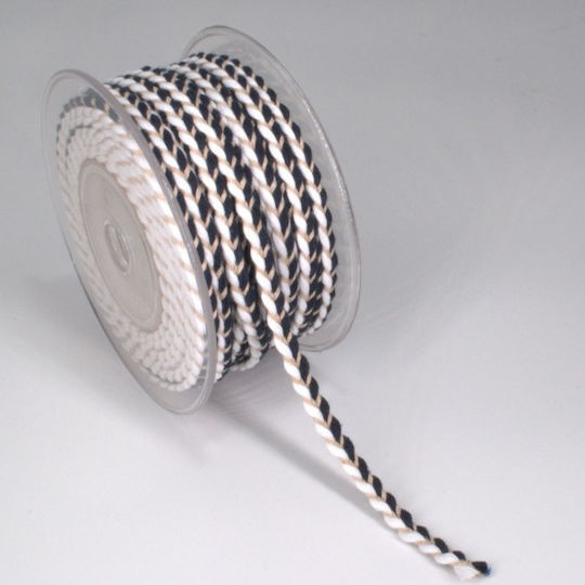Kyriacou Връзка Памучно Бял 8mm x 20m