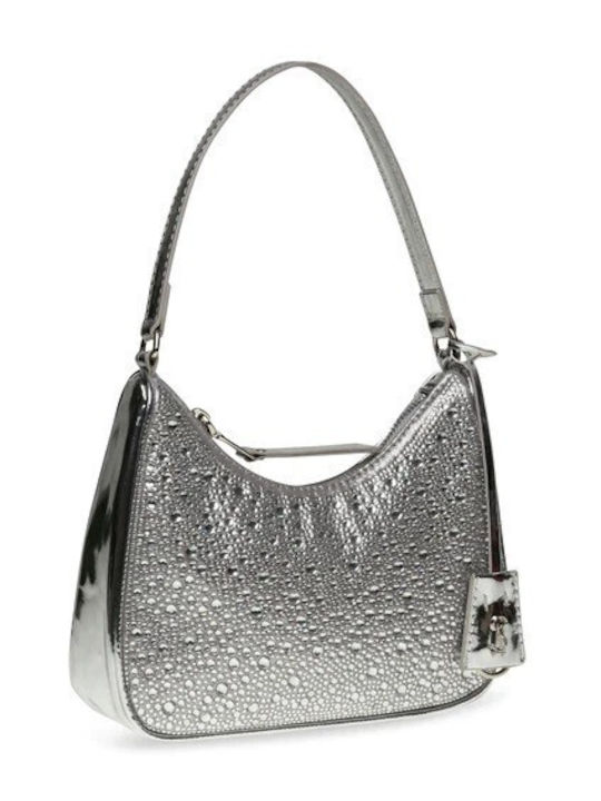 Steve Madden Damen Tasche Schulter Silber