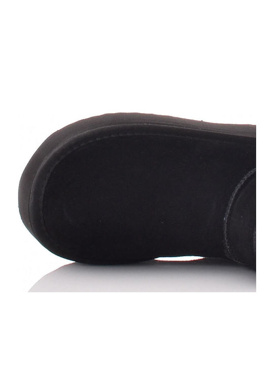 Campfire Wildleder Stiefeletten Damen Schwarz