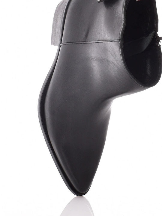 Sorana Leder Stiefeletten Damen Schwarz