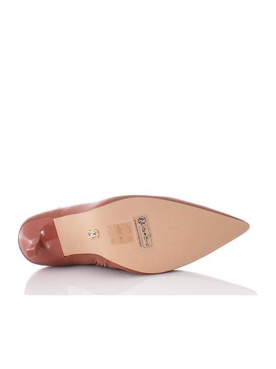 Iyanna Leder Stiefeletten Damen Braun