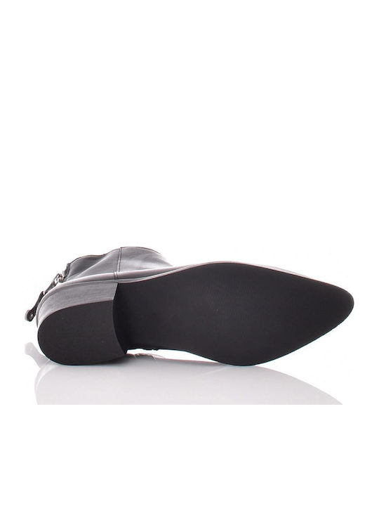 Sorana Leder Stiefeletten Damen Schwarz