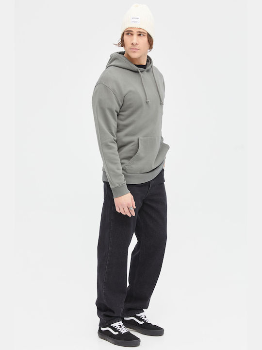 Aristoteli Bitsiani Men's Sweatshirt with Hood Charcoal