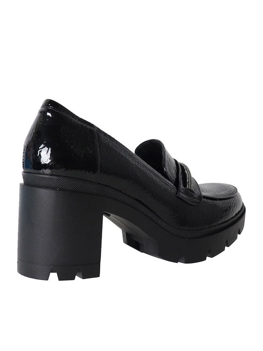 Patent Leather Black High Heels