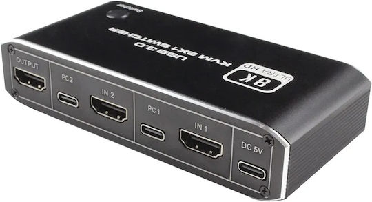 Andowl KVM и превключвател на данни QZK5