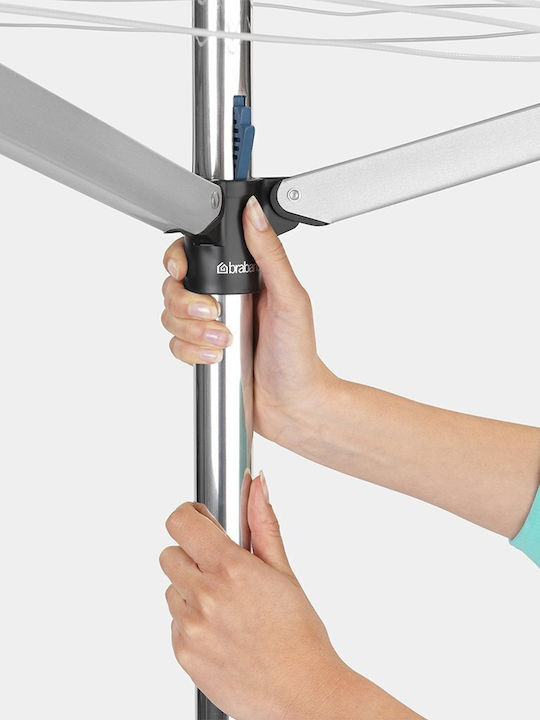 Brabantia Klappbar Wäscheständer Boden für den Garten mit einer Länge von 40m