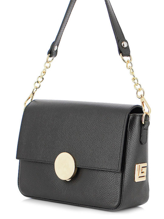 Guy Laroche Leather Women's Bag Crossbody Black