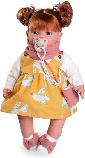 Antonio Juan Păpușă Bebe Beni Lagrimitas 42 Cm