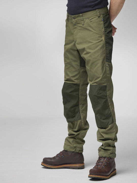 Fjallraven Greenland Men's Hiking Long Trousers Green