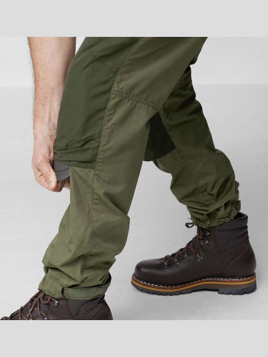 Fjallraven Greenland Men's Hiking Long Trousers Green