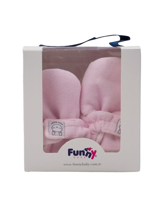 Funny Baby Baby Slippers Pink