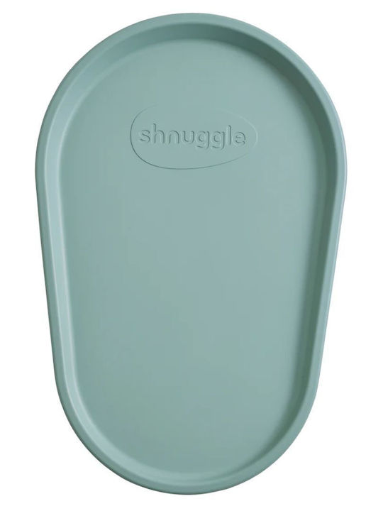 Shnuggle Σκληρή Αλλαξιέρα από Πλαστικό Πράσινο 45x70cm