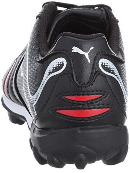 Puma Papuci de fotbal pentru copii Tt Jr Turf Black