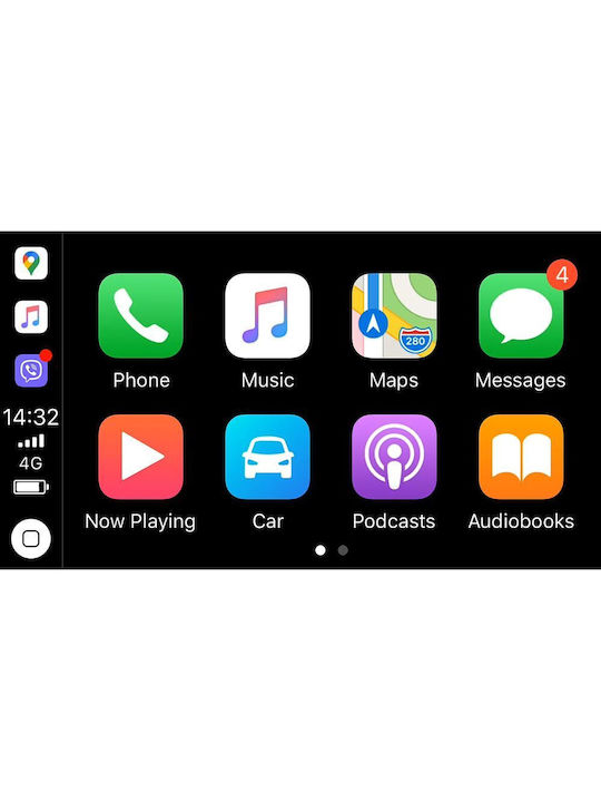 Bizzar Auto-Audiosystem für Peugeot 207 2006-2012 (Bluetooth/USB/WiFi/GPS/Apple-Carplay/Android-Auto) mit Touchscreen 9"