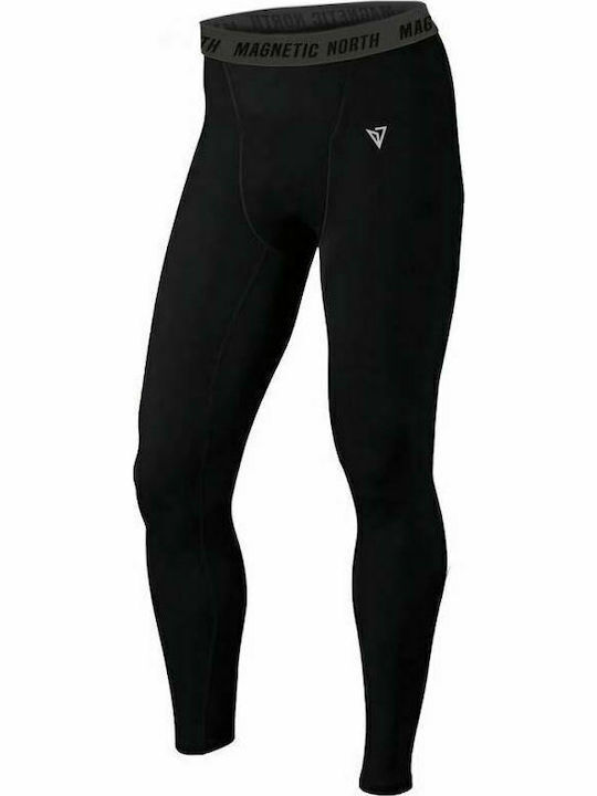 Magnetic North Herren Sportleggings Lang Schwarz