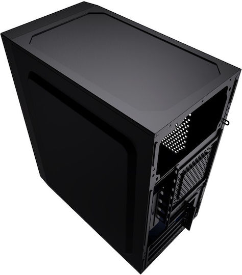 Gembird Fornax K300 Midi-Turm Computergehäuse Schwarz