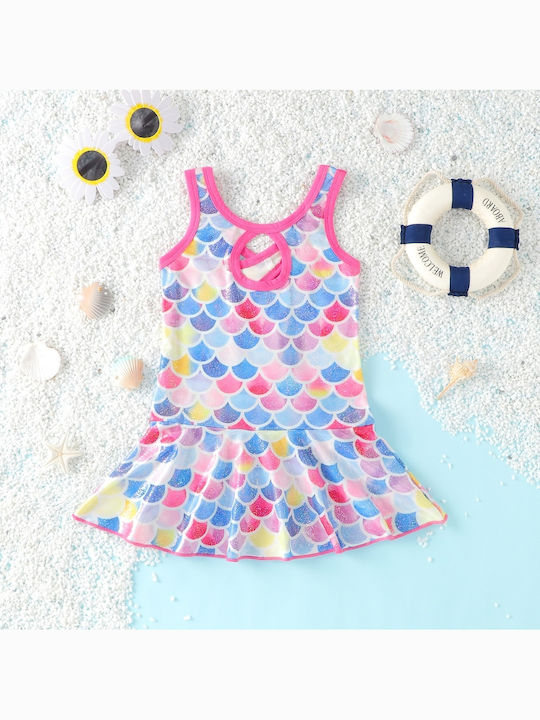 iEFiEL Costum de baie pentru copii Întreg Light Blue