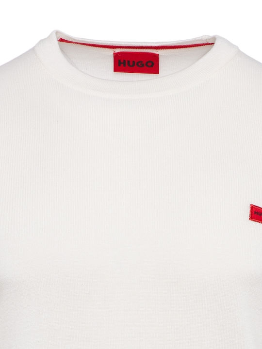 Hugo Boss Мъжко Пуловер offwhite