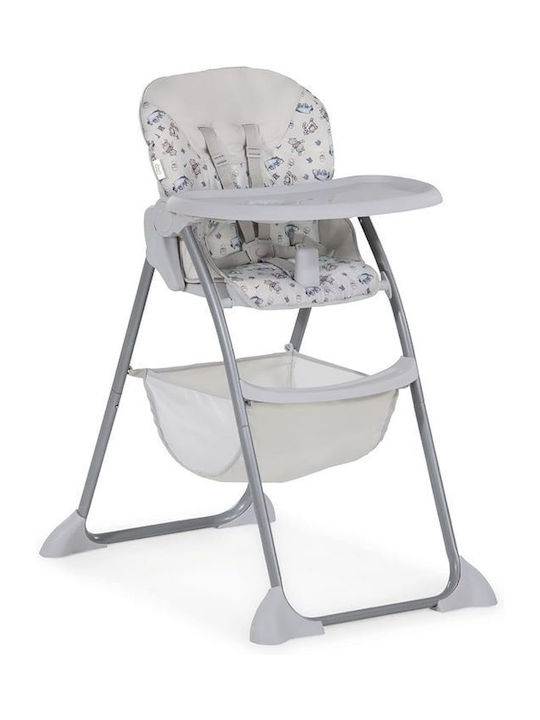Hauck Sit N Fold Foldable Baby Highchair with Adjustable Height Beige