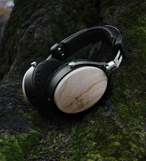 Tago Studio T3-01 Ενσύρματα Over Ear Ακουστικά Καφέ