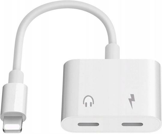 Convertor Lightning Masculin în Lightning Feminin Alb 1 Bucată CO2-0063
