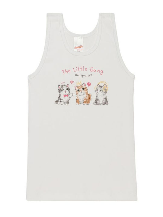 Minerva Kids' Undershirt Tank Top White