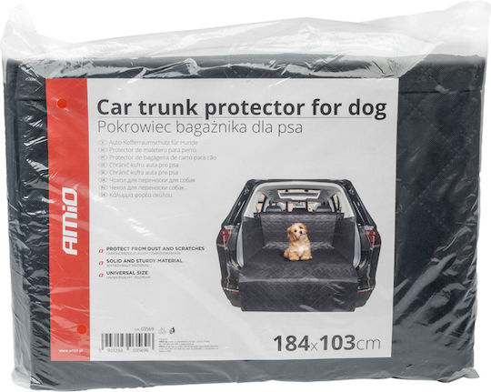 AMiO Waterproof Trunk Cover Car for Dog Black