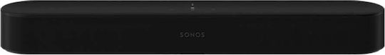 Sonos Σετ Ηχείων Home Cinema 5.1 Entertaintment Set Ενσωματωμένο WiFi Dolby Atmos Black με Ασύρματα Ηχεία Beam (Gen2) & Sub Mini