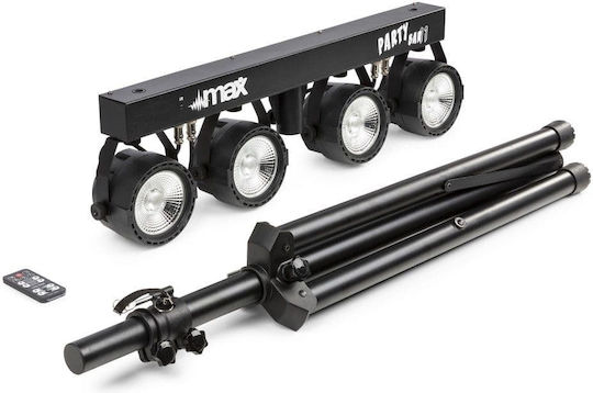 Max Audio Φωτορυθμικό LED PAR DMX PartyBar11 RGB