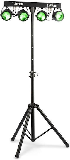 Max Audio Φωτορυθμικό LED PAR DMX PartyBar11 RGB