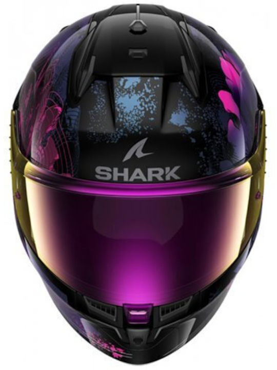 Shark D-skwal 3 Mayfer Black / Purple / Glitter Κράνος