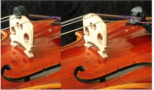 Gewa Cello Mute Tourte Sordina în Culoarea Negru