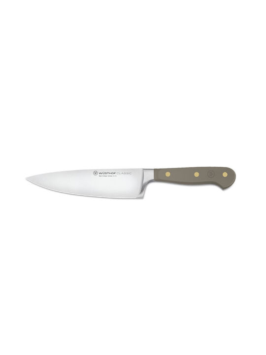 Wusthof Classic Μαχαίρι Chef από Ανοξείδωτο Ατσάλι Velvet Oyster 16cm 1061700116