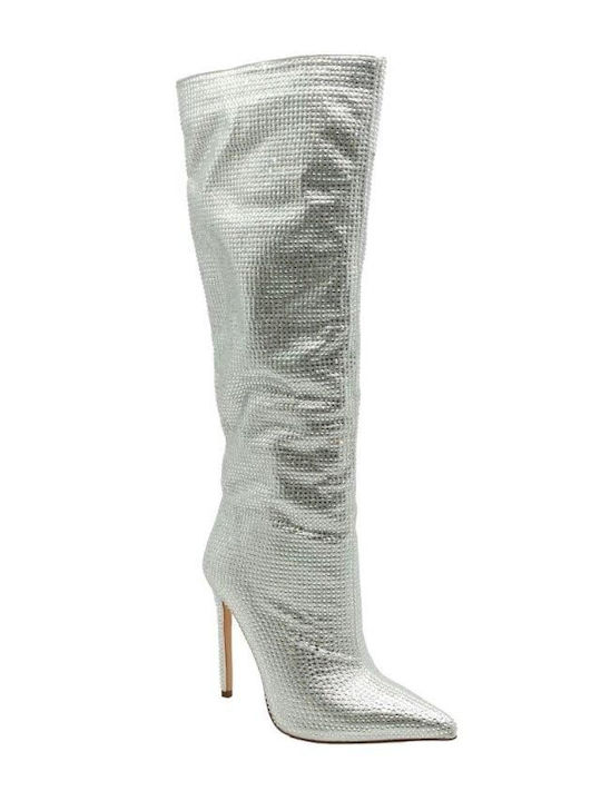 Laura Biagiotti Women's Boots Silver