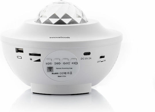InnovaGoods Projector Διακοσμητικό Φωτιστικό LED RGB 17x17x12.5εκ.