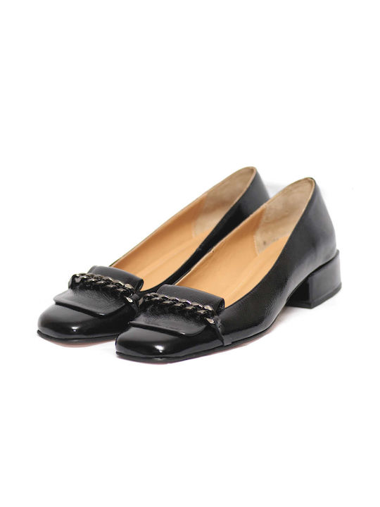 Gabriela Valeri Patent Leather Black Heels