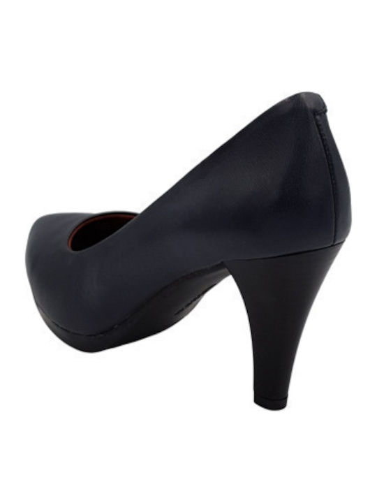 Anatomic Leather Blue Heels