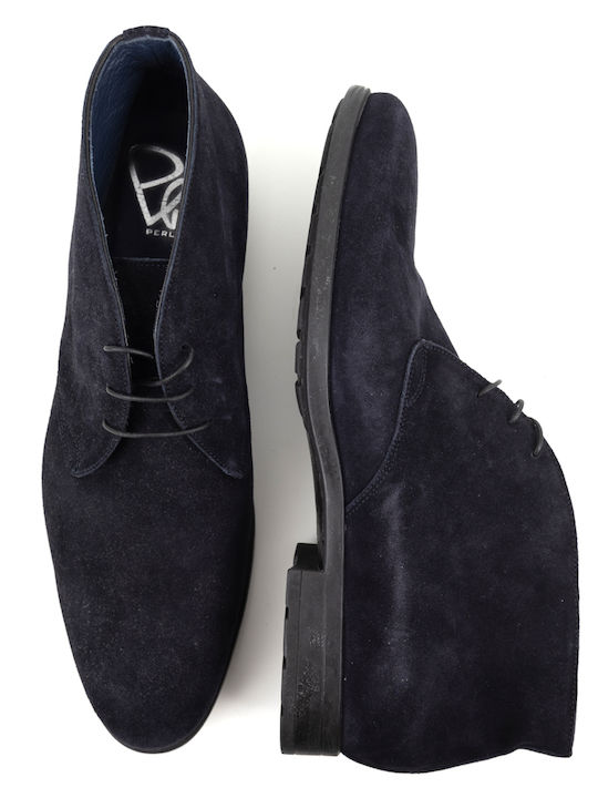 Marineblau Herrenstiefel