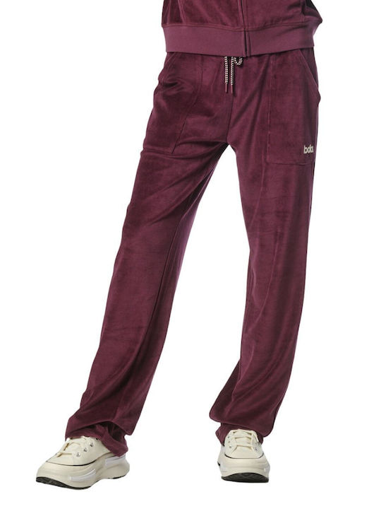 Sweatpants Jogger Velvet Grape Mauve