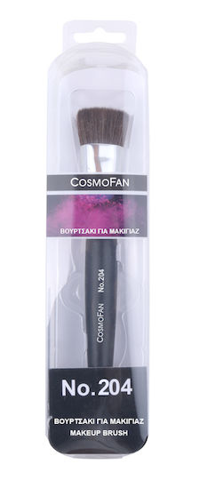 Cosmofan Επαγγελματικό Πινέλο Μακιγιάζ για Foundation από Συνθετική Τρίχα