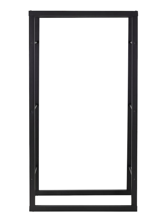 ML-Design Μεταλλικό Ράφι Αποθήκευσης Ξύλων Μαύρο ML-Design Μεταλλικό Ράφι Αποθήκευσης Ξύλων Μαύρο