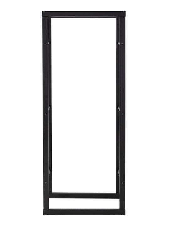 ML-Design Μεταλλικό Ράφι Αποθήκευσης Ξύλων Μαύρο ML-Design Μεταλλικό Ράφι Αποθήκευσης Ξύλων Μαύρο