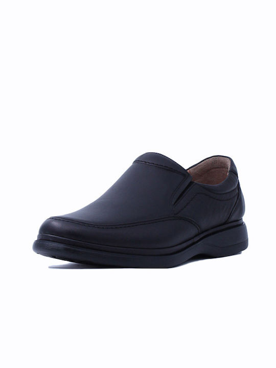 Antonello Leder Herren Freizeitschuhe Schwarz