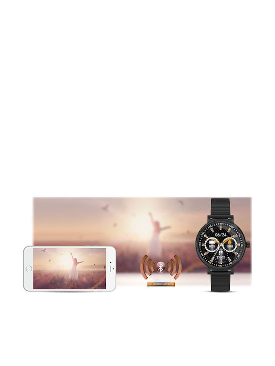 AGBarr Men's Watch 27.686mm Battery with Metal Bracelet
