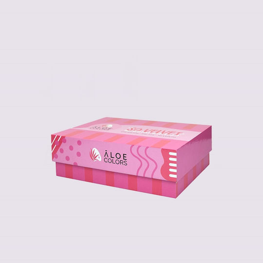 Aloe Colors So Velvet Σετ Περιποίησης για Ενυδάτωση & Καθαρισμό Σώματος 3τμχ