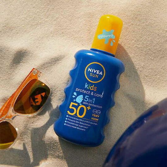 Nivea SPF50 Αδιάβροχο Παιδικό Αντηλιακό Spray 200ml