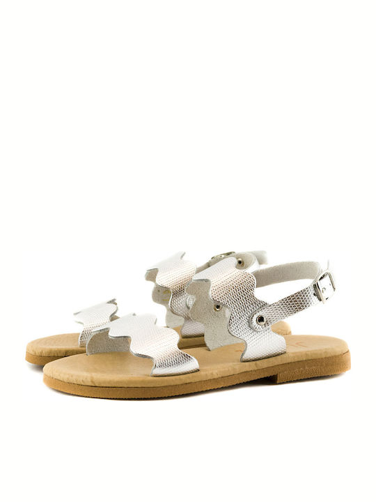 Scarpy Kinder Sandalen Silber